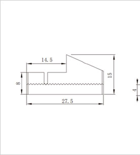 鋁型材快速連接件二維圖1 鋁型材快速連接件二維圖1