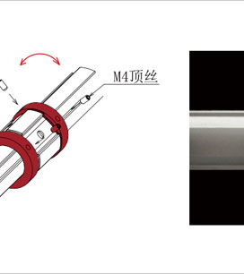 精益管旋轉(zhuǎn)套固定環(huán)安裝示意圖 精益管旋轉(zhuǎn)套固定環(huán)安裝示意圖