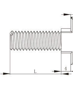 45系列鋁型材T型螺栓物理參數1