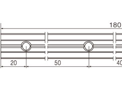 鋁型材槽條連接件物理參數1